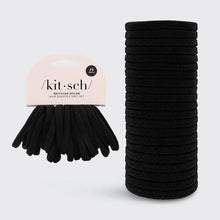 Load image into Gallery viewer, Kitsch - Eco-Friendly Nylon Elastics 20pc set Black