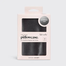 Load image into Gallery viewer, Kitsch - Satin Pillowcase - Charcoal