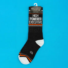 Load image into Gallery viewer, Gumball Poodle - High Powered Executive Gym Crew Socks