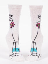 Load image into Gallery viewer, Take No Shit - Women's Crew Socks