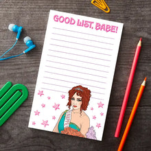 Load image into Gallery viewer, Chappell Roan Good List, Babe! - Notepad