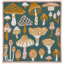 Load image into Gallery viewer, Mushroom Gems Knit Dishcloth Set of 3