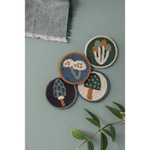 Load image into Gallery viewer, Wildgrove Beaded Coasters Set of 4