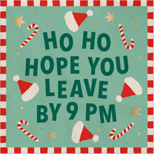 Load image into Gallery viewer, Ho Ho Leave Cocktail Napkins- 20ct
