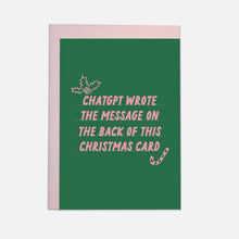 Load image into Gallery viewer, Chatgpt Xmas Card
