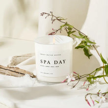 Load image into Gallery viewer, Sweet Water Decor - Spa Day Soy Candle White Jar 11oz