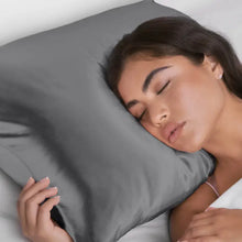 Load image into Gallery viewer, Kitsch - Satin Pillowcase - Charcoal