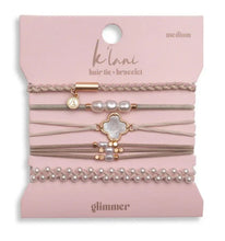 Load image into Gallery viewer, K'lani - Glimmer - Hair Tie Bracelets