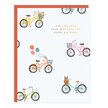 Load image into Gallery viewer, Bike Birthday Card