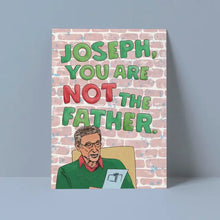 Load image into Gallery viewer, Maury Povich - Joseph, You Are Not the Father Card