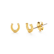 Load image into Gallery viewer, Amano Studio - Tiny Horseshoe Stud Earrings