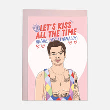 Load image into Gallery viewer, Kiss All the Time - Harry Card