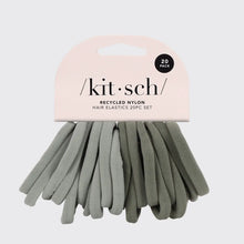 Load image into Gallery viewer, Kitsch Eco-Friendly Nylon Elastics 20pc set Eucalyptus