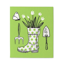Load image into Gallery viewer, Garden Icons Dishcloths. Set of 2