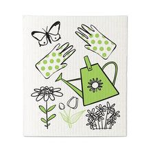 Load image into Gallery viewer, Garden Icons Dishcloths. Set of 2