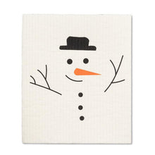 Load image into Gallery viewer, Snowman Dishcloths.Set of 2