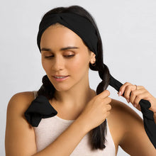 Load image into Gallery viewer, Kitsch - Set & Flow Heatless Curling Headband - Black