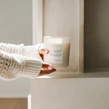 Load image into Gallery viewer, Sweet Water Decor - Cozy Season Soy Candle White Jar 15oz