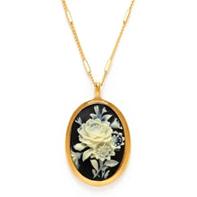 Load image into Gallery viewer, Amano Studio - Gothic Rose Vintage Cameo Necklace