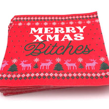 Load image into Gallery viewer, Merry Xmas Bitches Napkins- 20ct
