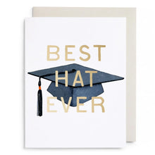 Load image into Gallery viewer, Best Hat Ever Graduation Card