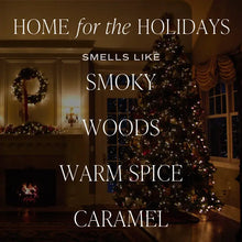 Load image into Gallery viewer, Sweet Water Decor - Home For The Holidays Soy Candle Matte Green Jar 15oz