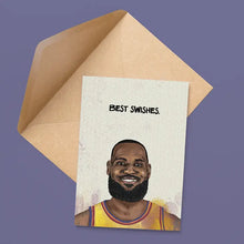 Load image into Gallery viewer, Lebron James Best Swishes Card