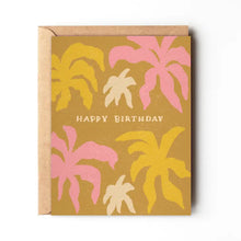Load image into Gallery viewer, Happy Birthday Tropical Card