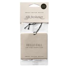 Load image into Gallery viewer, Sweet Water Decor - Hello Fall Air Freshener