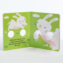 Load image into Gallery viewer, Hug Me Little Bunny: Finger Puppet Book