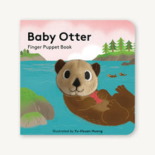 Load image into Gallery viewer, Baby Otter: Finger Puppet Book