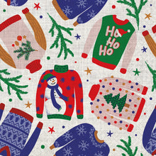 Load image into Gallery viewer, Holiday Sweaters Luncheon Napkins