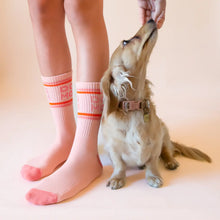 Load image into Gallery viewer, Dog Mom Ribbed Crew Socks