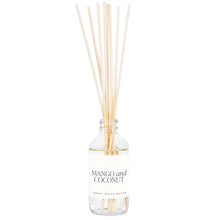 Load image into Gallery viewer, Sweet Water Decor - Mango and Coconut Clear Reed Diffuser