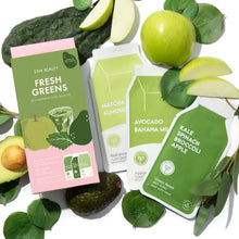 Load image into Gallery viewer, ESW Beauty - Fresh Greens Superfood Sheet Mask Set