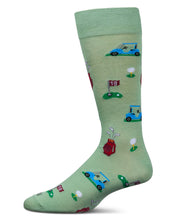 Load image into Gallery viewer, MeMoi - Tee Time Golf Bamboo Blend Crew Socks
