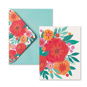 BURSTING BLOSSOMS Boxed Blank Note Cards