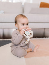 Load image into Gallery viewer, Jujube - Love Bug Silicone Teether Ring & Detachable Clip