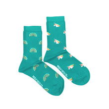 Load image into Gallery viewer, Friday Sock Co. - Women’s Magical Unicorn & Rainbow Socks