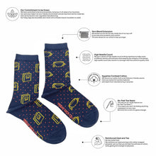 Load image into Gallery viewer, Friday Sock Co. - Women’s Book & Tea Socks