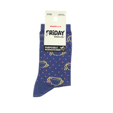 Load image into Gallery viewer, Friday Sock Co. - Women’s Book & Tea Socks