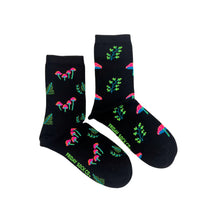 Load image into Gallery viewer, Friday Sock Co. - Women’s Neon Mushroom Socks