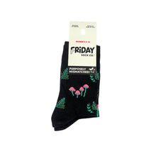 Load image into Gallery viewer, Friday Sock Co. - Women’s Neon Mushroom Socks