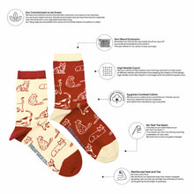 Load image into Gallery viewer, Friday Sock Co. - Women's Cats TDG Socks
