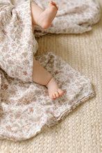 Load image into Gallery viewer, Loulou Lollipop Hedgehog Forest Muslin Swaddle