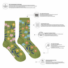 Load image into Gallery viewer, Friday Sock Co. - Women's Flower Vine Socks