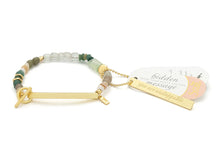 Load image into Gallery viewer, Scout - Hidden Message Bracelet - Unstoppable/Chiltonite/Gold