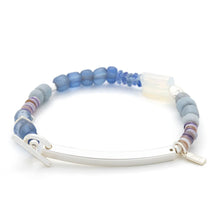 Load image into Gallery viewer, Scout - Hidden Message Bracelet - Strong/Opalite/Silver