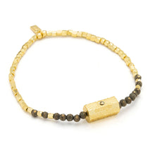 Load image into Gallery viewer, Scout - Stella Bracelet - Positive Energy/Pyrite/Gold