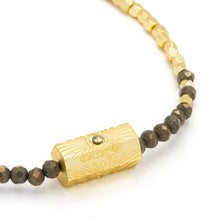Load image into Gallery viewer, Scout - Stella Bracelet - Positive Energy/Pyrite/Gold